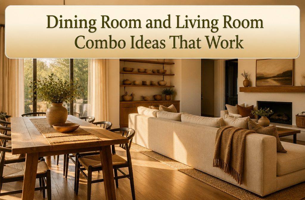 Modern dining and living room with a cohesive design and furniture arrangement.